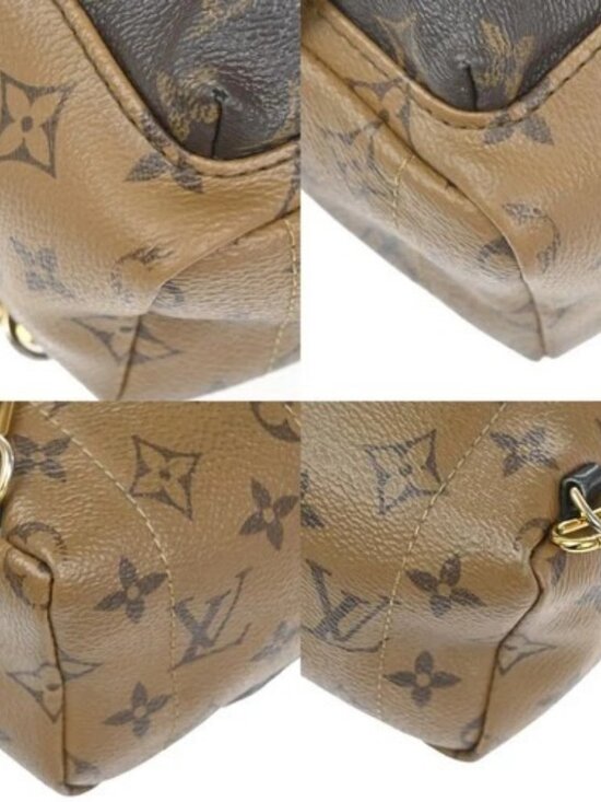 LOUIS VUITTON Palm Springs Mini Backpack Monogram Reverse Brown M44872 98KD053 main image 8